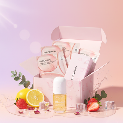 Zestaw Glow Kit — C the Glow™ + Maska Kolagenowa PDRN